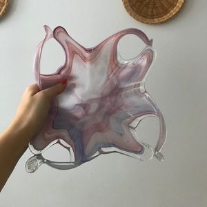 Blown glass catch all